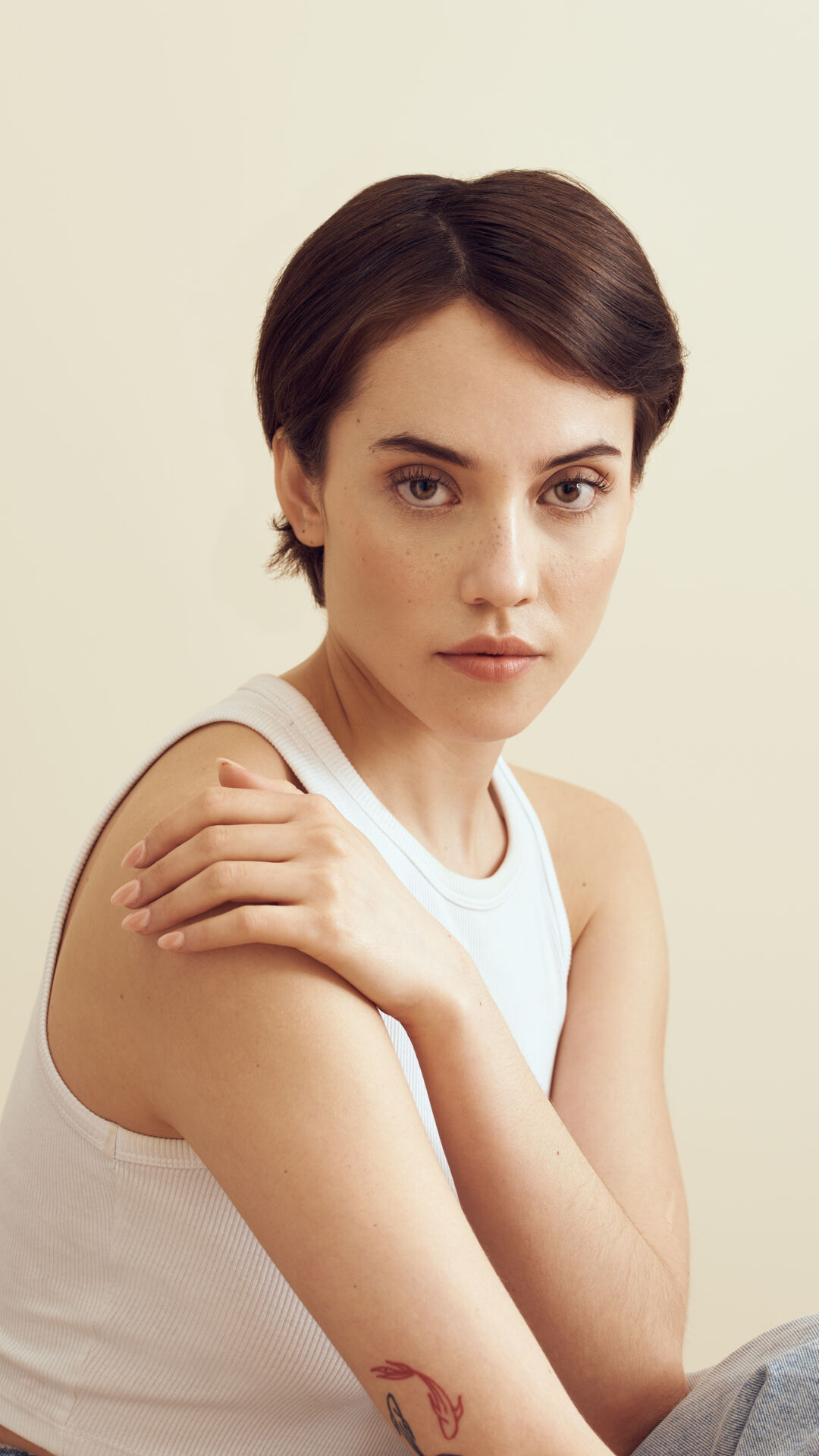 Editorial makeup look